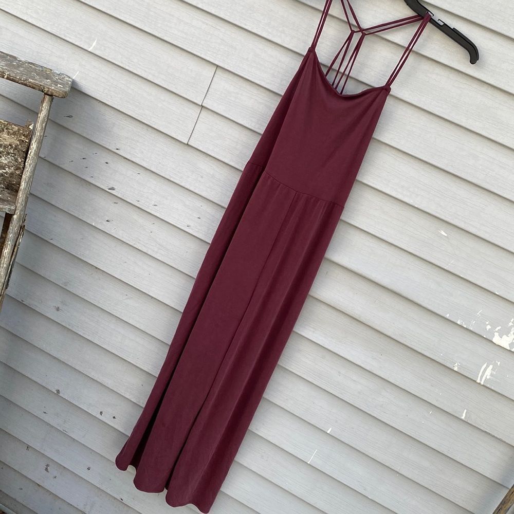 Seriously Soft Aeropostale Maroon Lightweight Romper Size Small NWOT